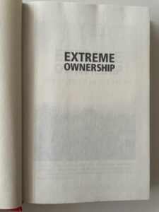 książka - Extreme ownership
